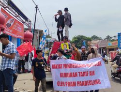 Sejumlah Aktivis Tolak Kenaikan Tarif Air PDAM