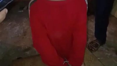 Biadab ! Bocah 8 Tahun Disekap Ayah Tiri Dalam Kondisi Kaki dan Tangan Terikat Tali