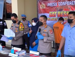 Residivis Bom Ikan Ditangkap Polres Pandeglang