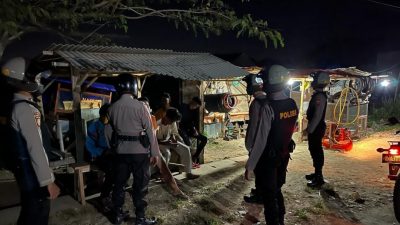 Cegah Pencurian di Bulan Ramadhan, Ditsamapta Polda Banten Rutin Patroli Malam