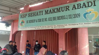 Kantor KSP Sehati di Jalan Raya Labuan KM 06 Pandeglang