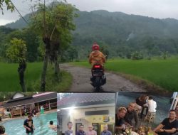 Keluarga Besar JNI Nikmati Panorama Alam Wisata Cipanas Lebak Banten