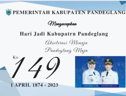 HUT KABUPATEN PANDEGLANG Ke 149