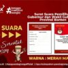 Jangan Lupa Rabu Besok Tanggal 27 November 2024 Kita ke TPS dan Jangan Lupa Kenali Surat Suaranya !!!