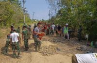 TMMD ke 129 di Hari Ke 12 Percepat Pembukaan Jalan dan Sumur Bor