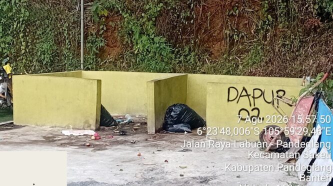 Limbah Dapur SPPG Saketi Diduga Tak Sesuai SOP