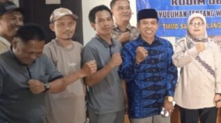 Kades Pasirgadung Mengaku Dengan Adanya TMMD ke 129, Dia Merasa Termotivasi Untuk Lebih Giat Membangun Desanya.
