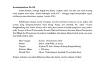 JNI Layangkan Surat Aksi Damai ke PT Adira Cabang Rangkasbitung